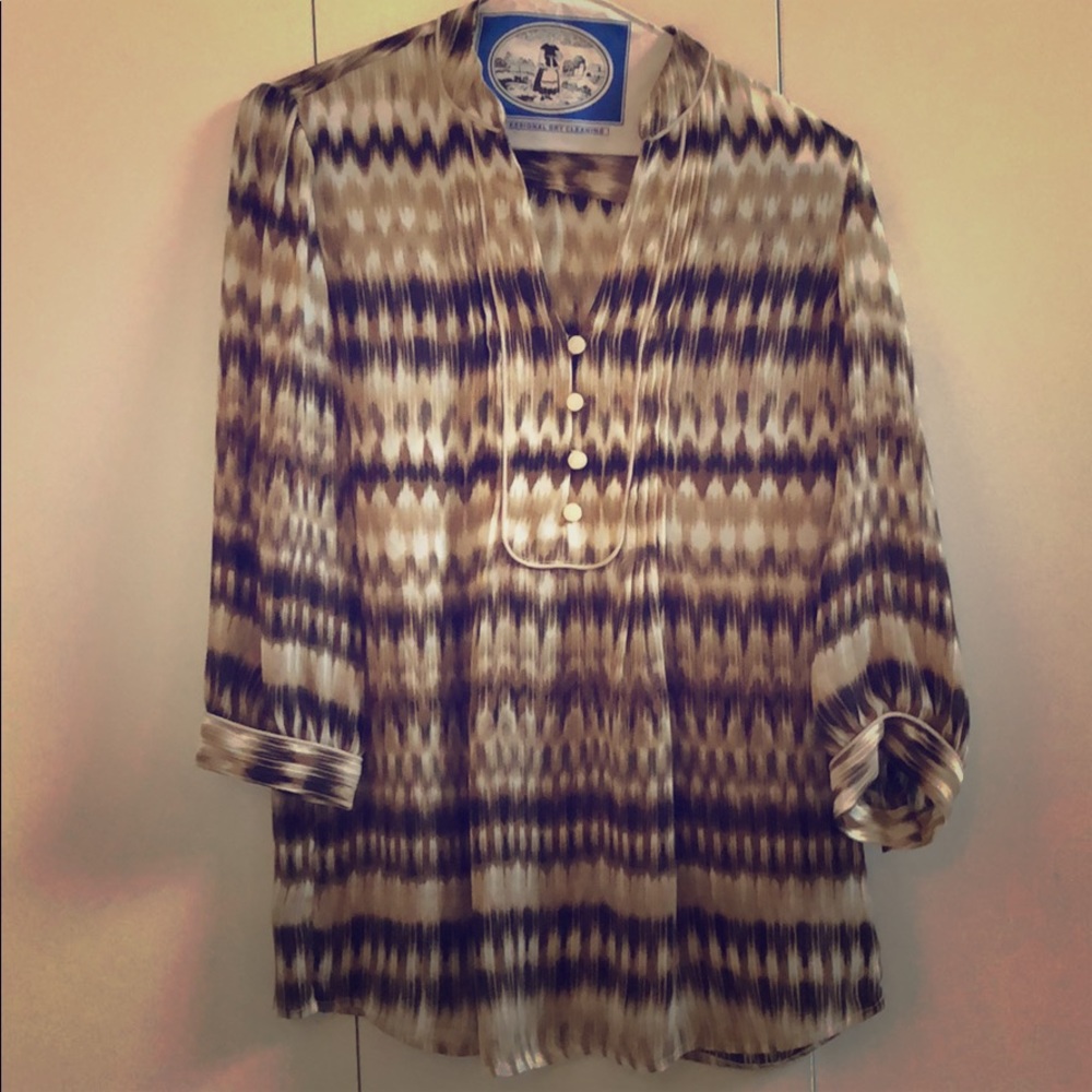 Banana Republic 3/4 blouse like new